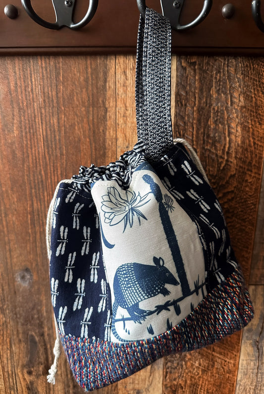 Armadillo Small Project Bag