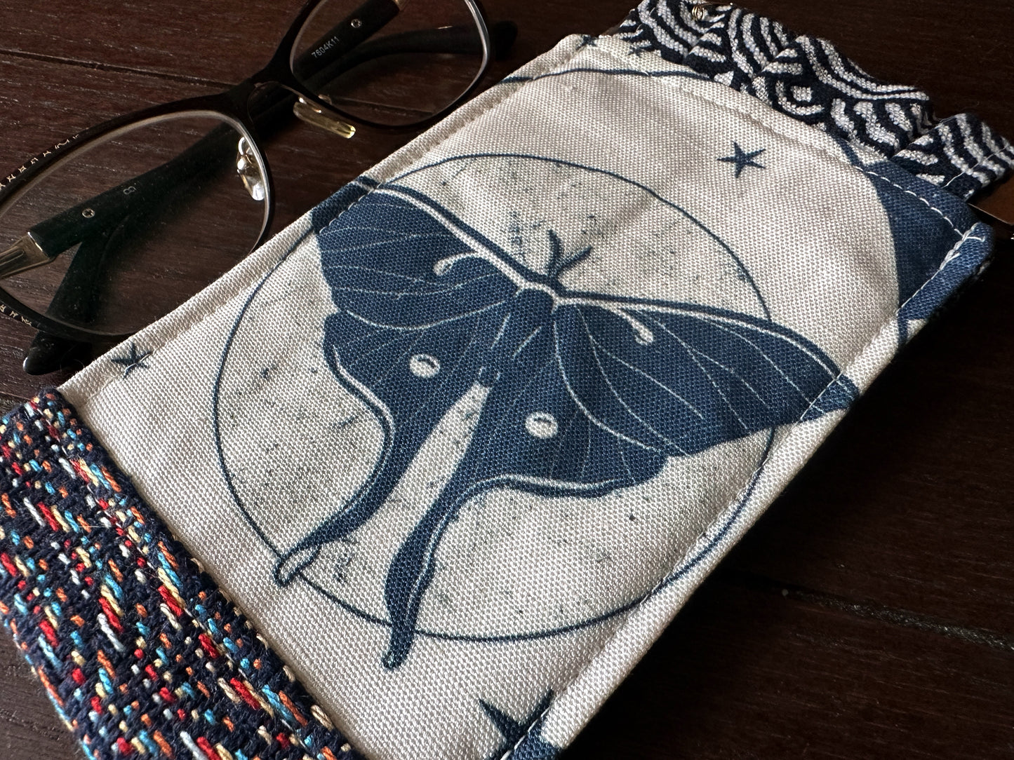 Luna Moth Padded Glasses Cases