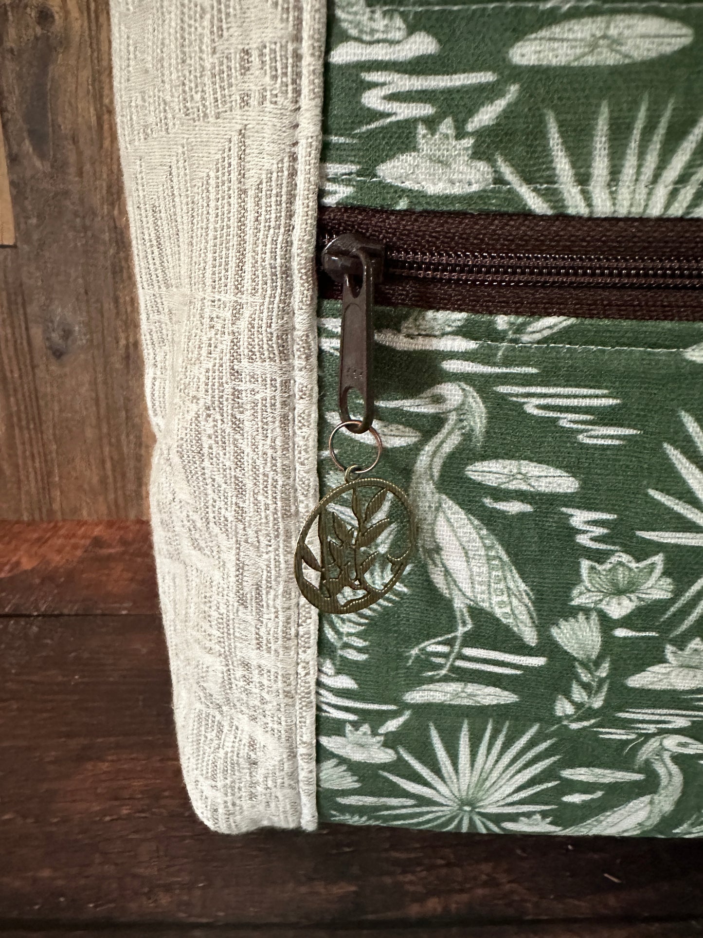 Heron and Palmetto Deluxe Project Bag