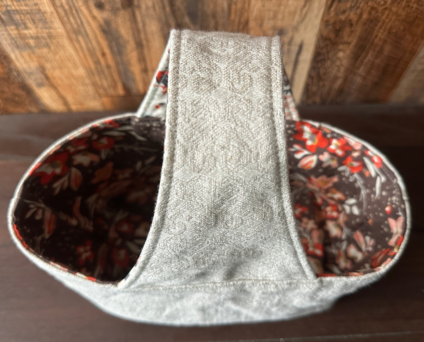 Prairie Small Basket Bag in Light Brown