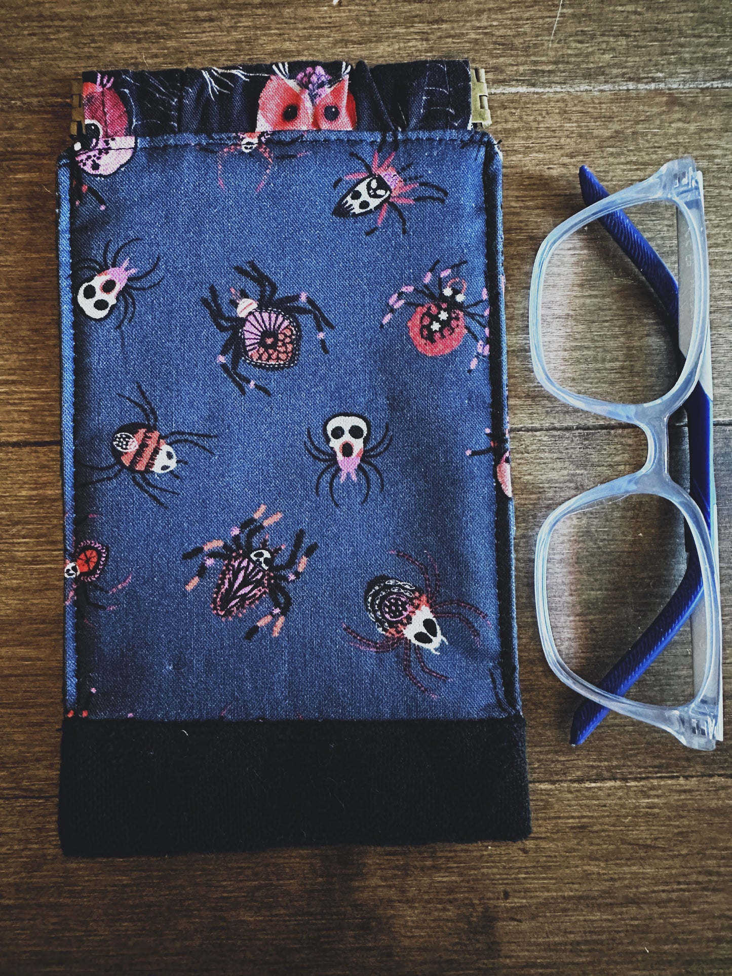 Spooky Spiders Padded Glasses Cases