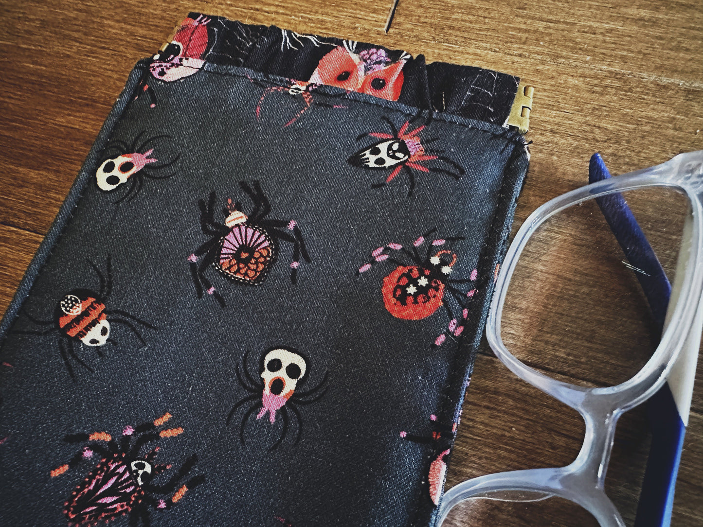Spooky Spiders Padded Glasses Cases