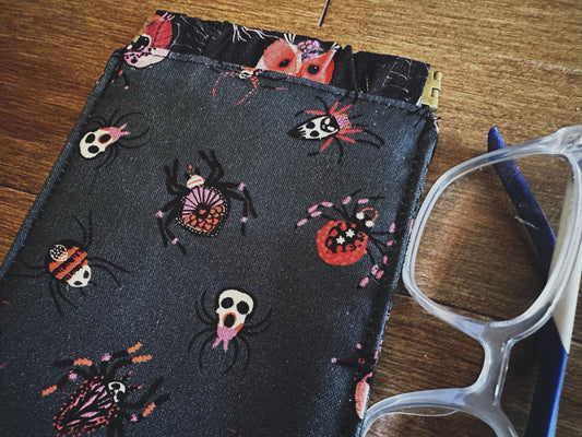 Spooky Spiders Padded Glasses Cases