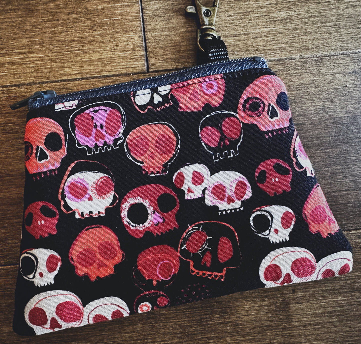 Spooky Skulls Coin Purse