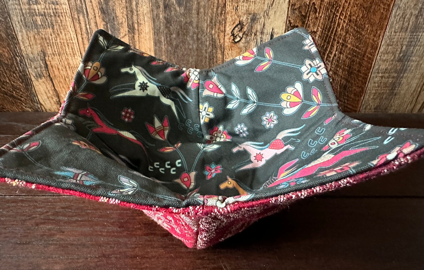 Wild Horses Bowl Cozy