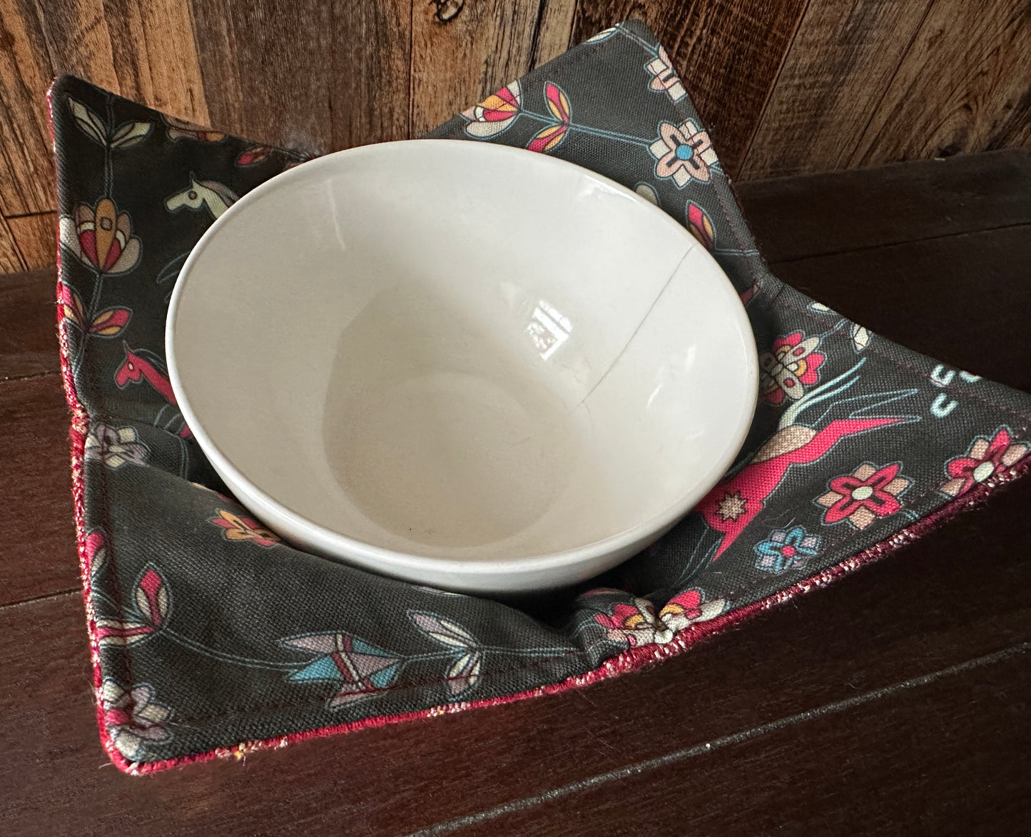 Wild Horses Bowl Cozy