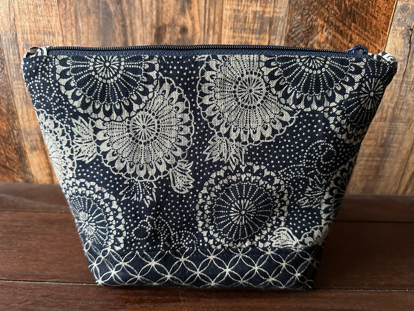 Barn Owl Padded Project or Cosmetic Bag