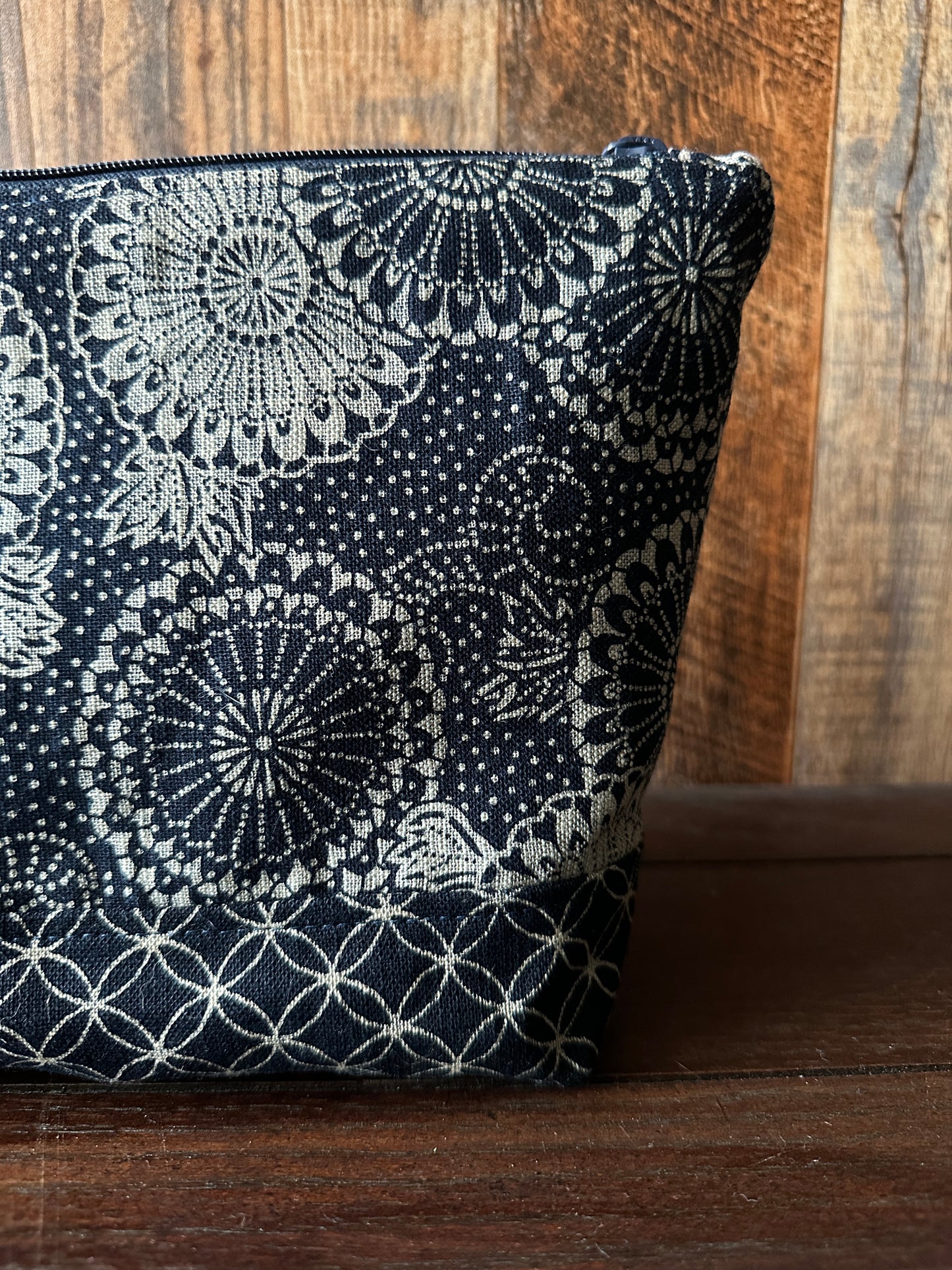 Barn Owl Padded Project or Cosmetic Bag