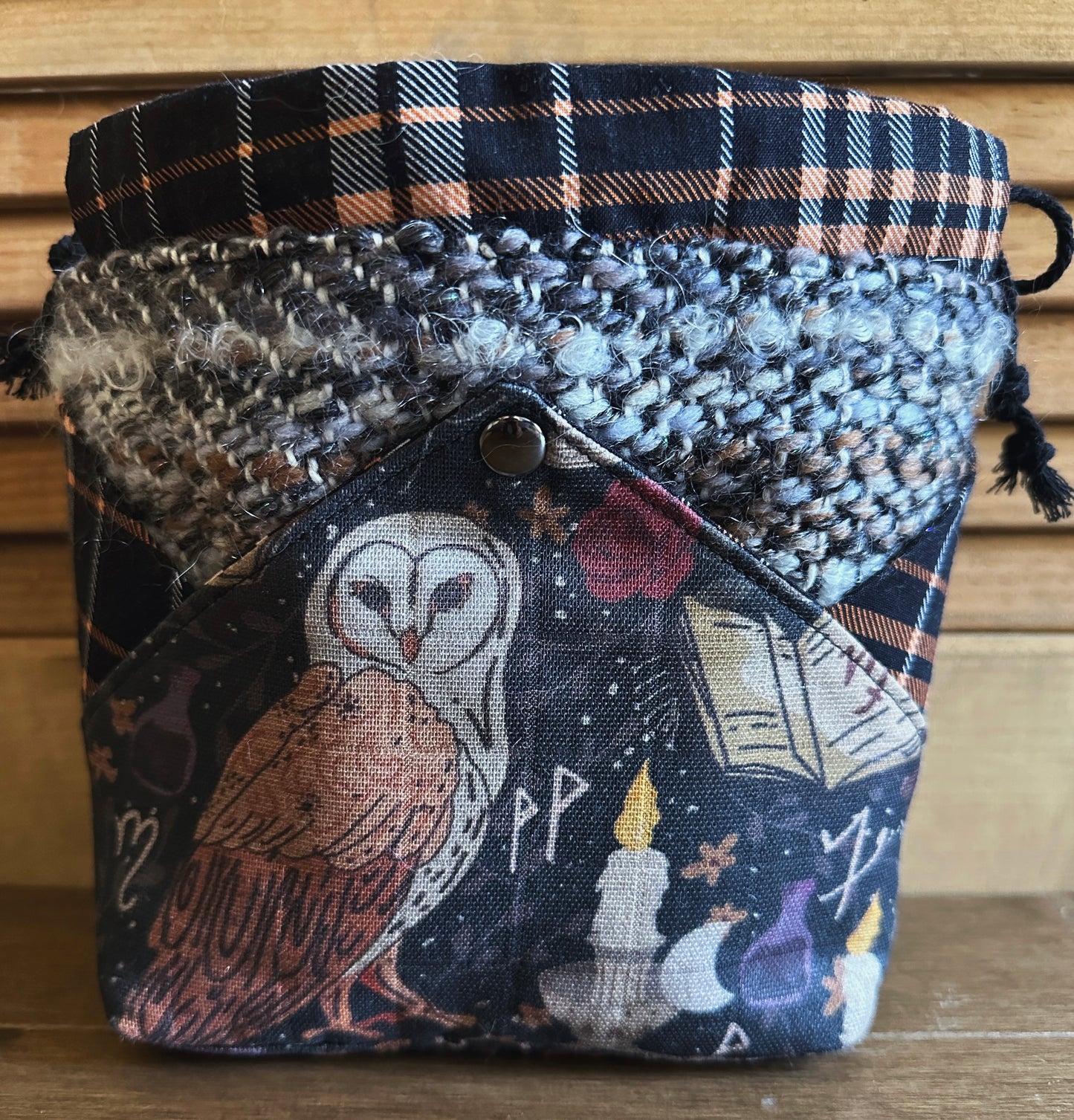 Dark Academia Plenty O' Pockets Small Drawstring Pouch