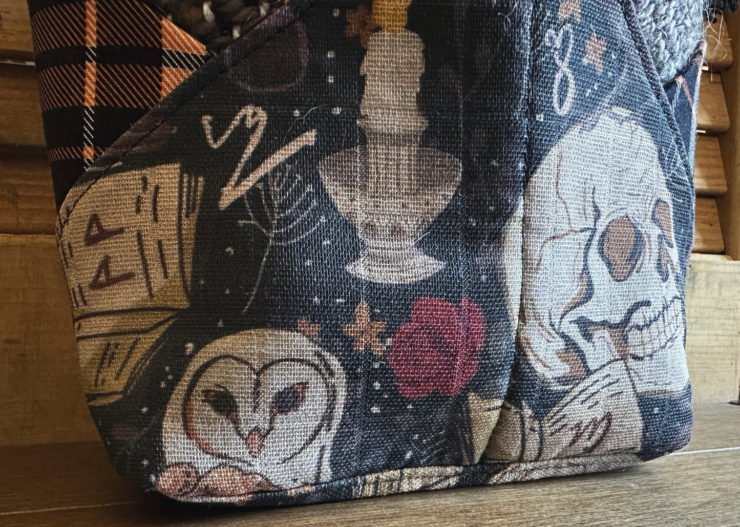 Dark Academia Plenty O' Pockets Small Drawstring Pouch