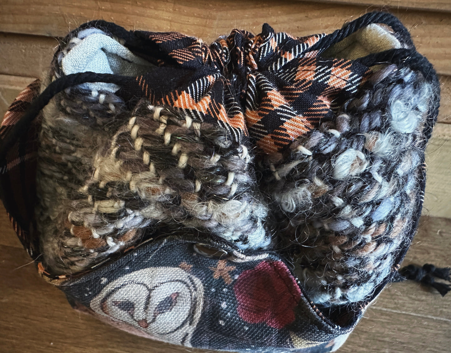 Dark Academia Plenty O' Pockets Small Drawstring Pouch
