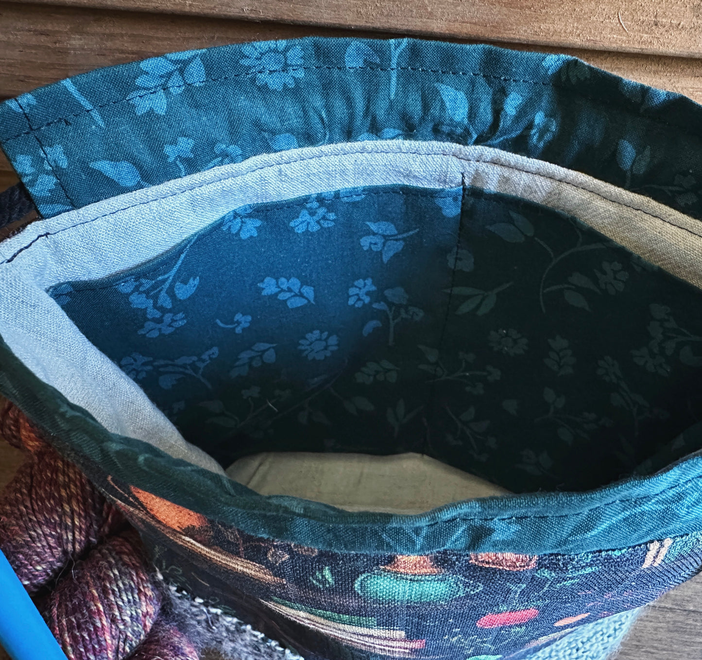 Green Library Small Project Bag