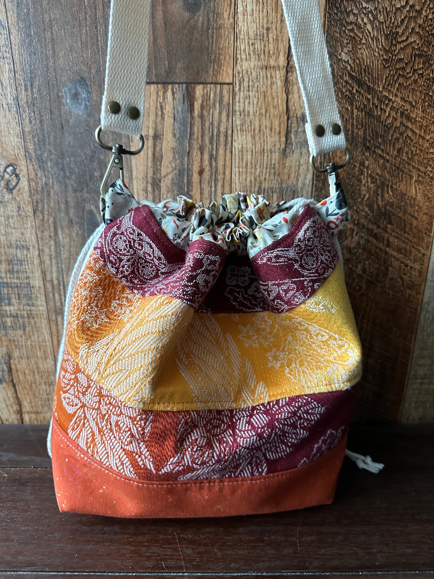 Wise Owls Medium Project Bag w/ Shoulder Strap