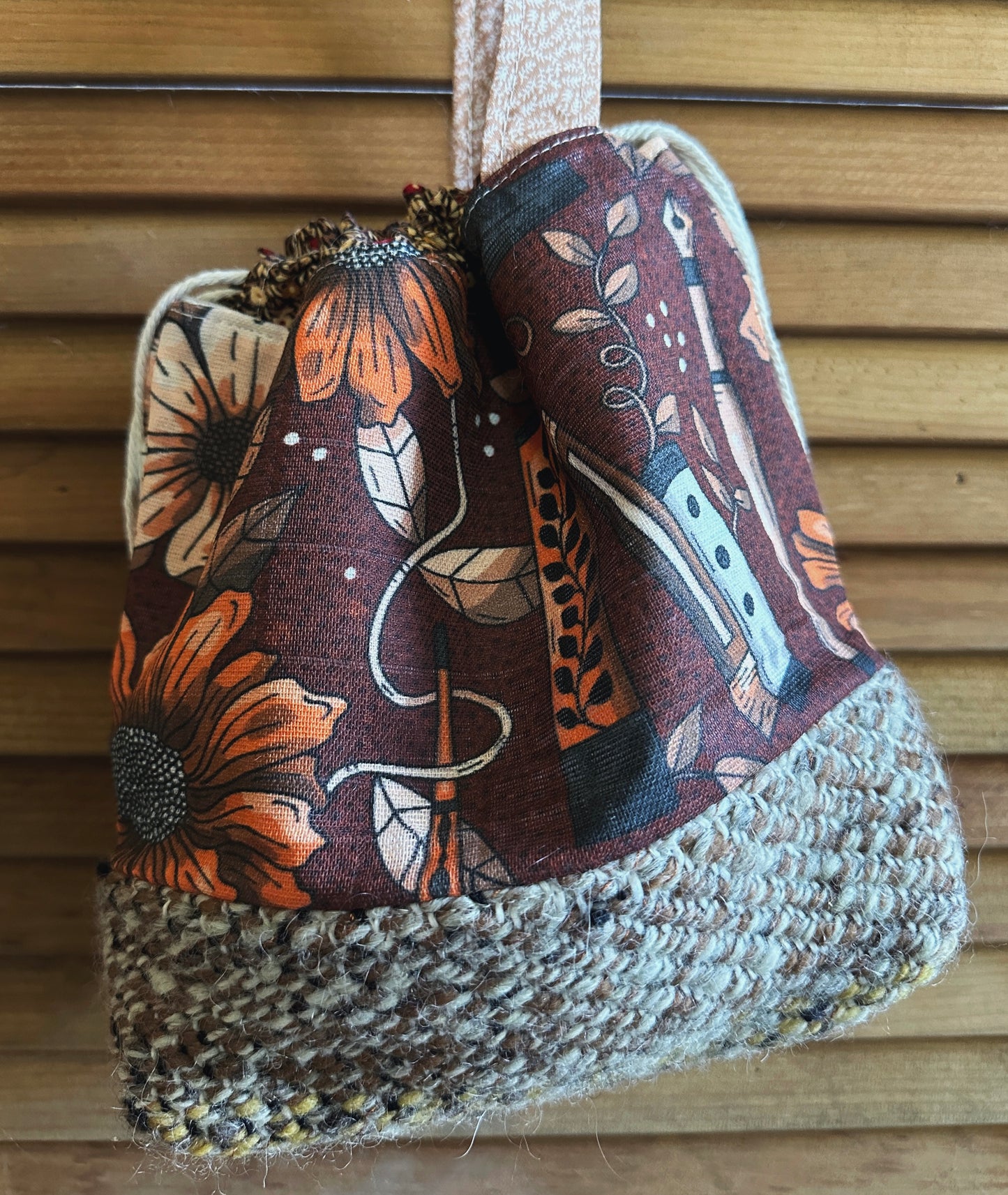Literary Harvest Small Project Bag