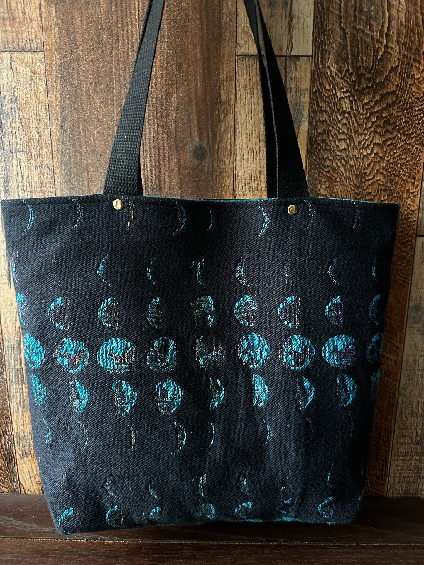Blue Moons and Moody Midnight Tote/Book Bag