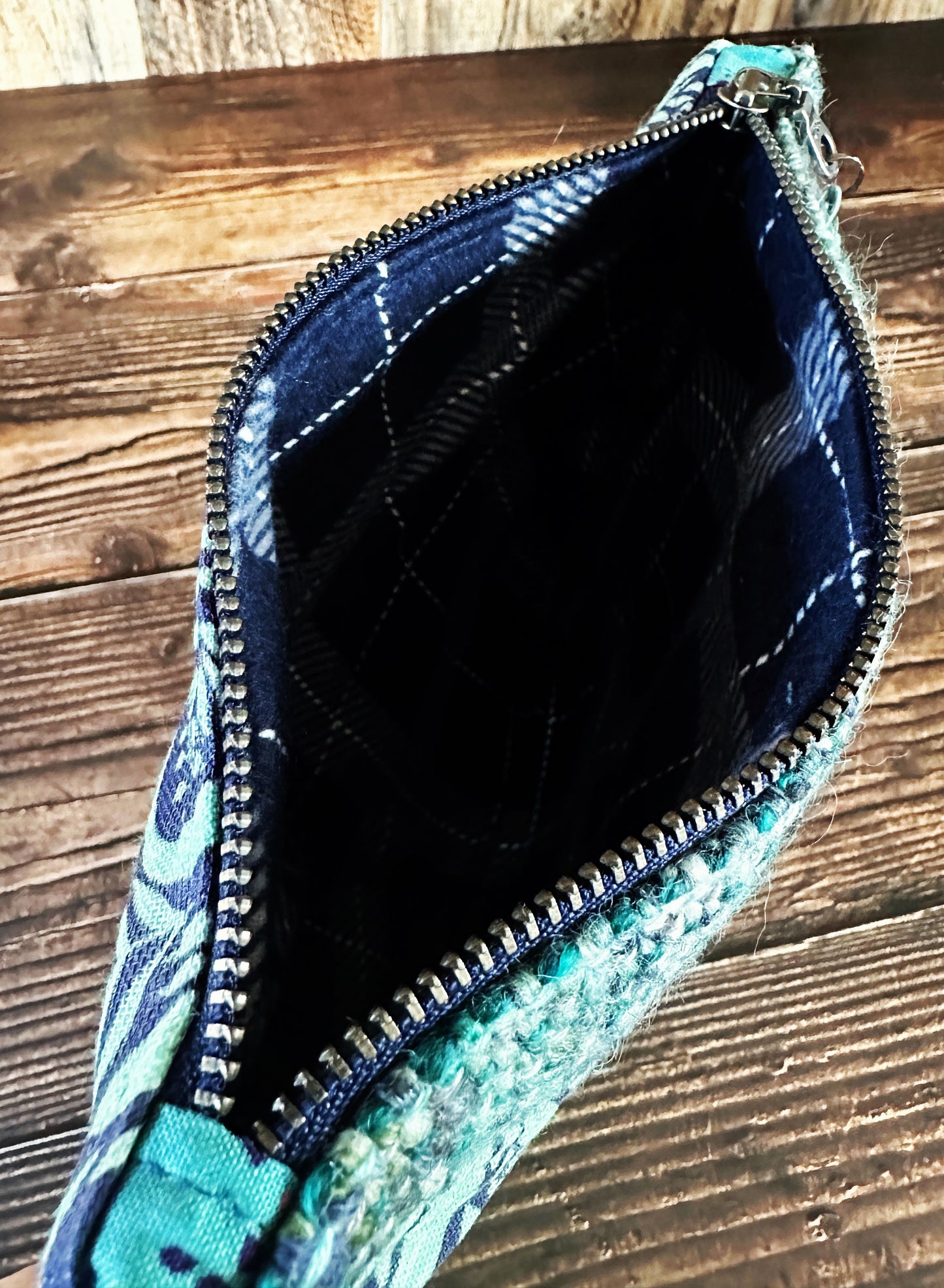 Sleepy Sloths with Handwoven Wool Zipper Bag