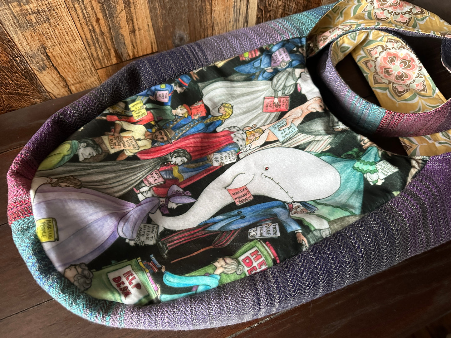 The Reader and The Classics Boho Crossbody Bag