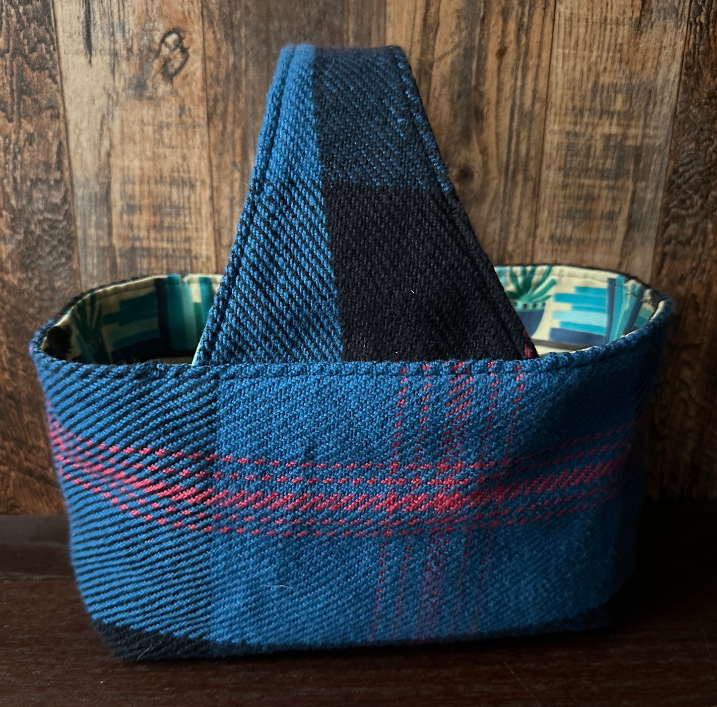 Black Cats in the Library Small Basket Bag