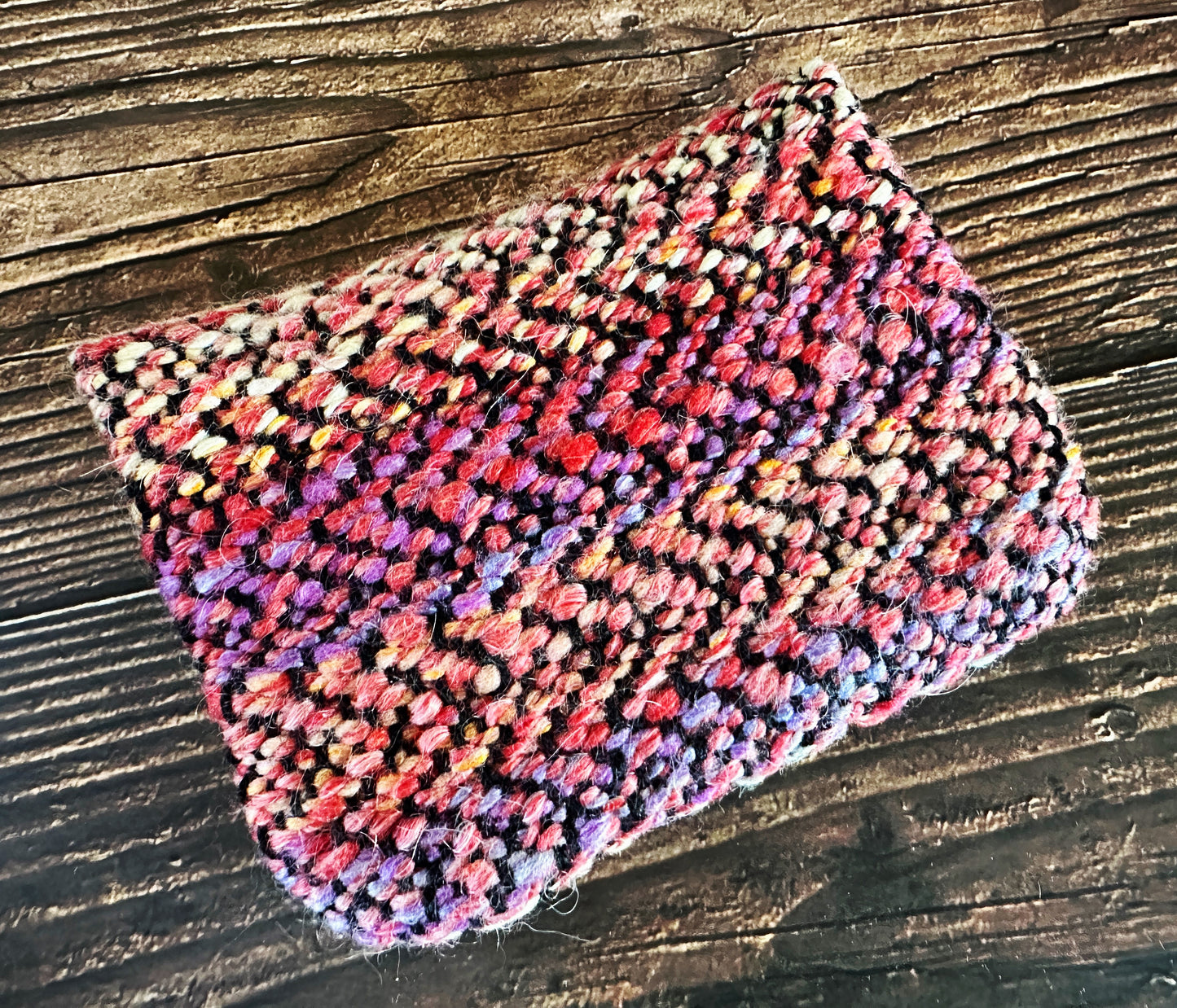 Frida and Calavera & Woven Wool Simple Card Wallet