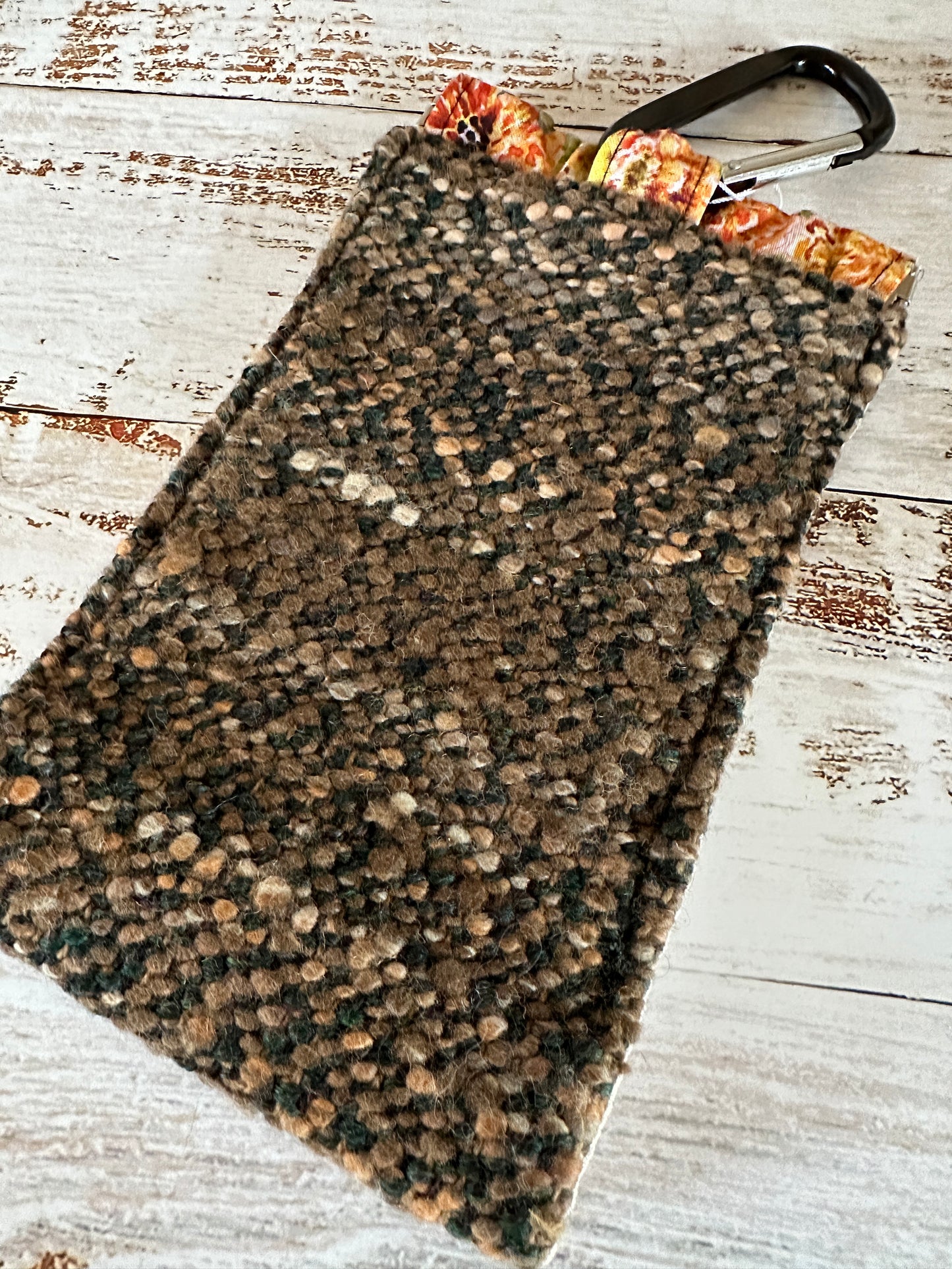 Yellow Warblers Phone Pouch with Internal Card Pocket