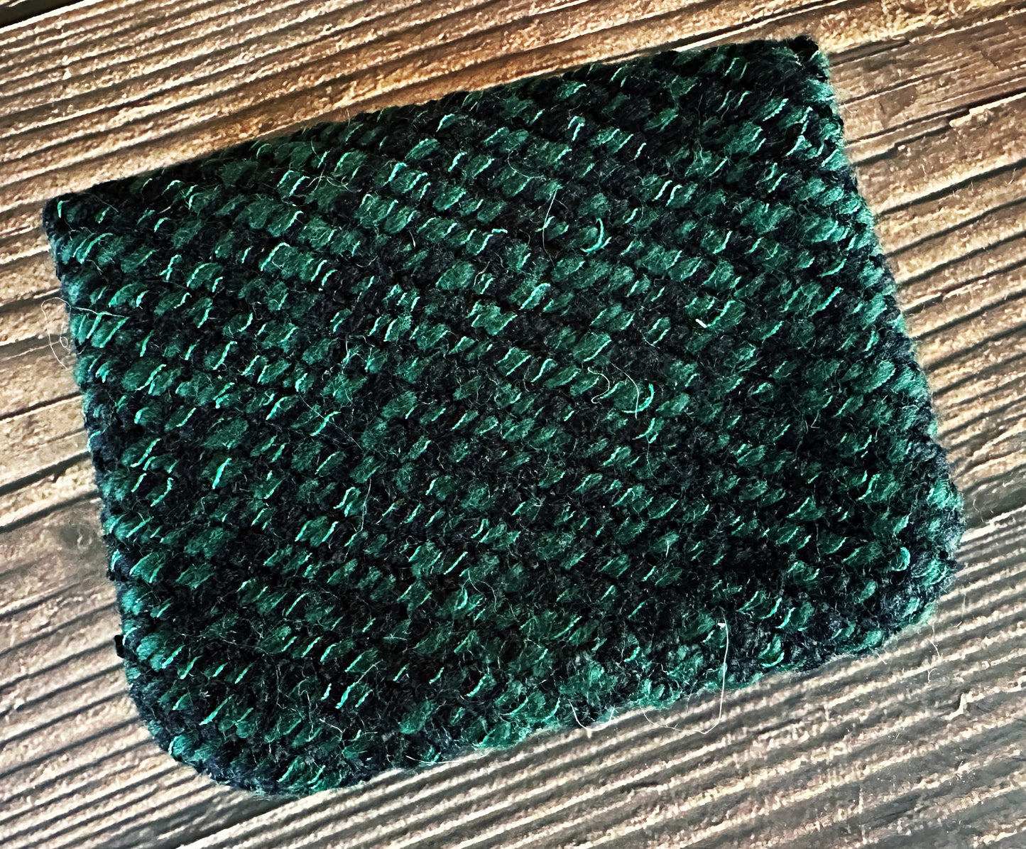 Mosses and Liverworts & Woven Wool Simple Card Wallet