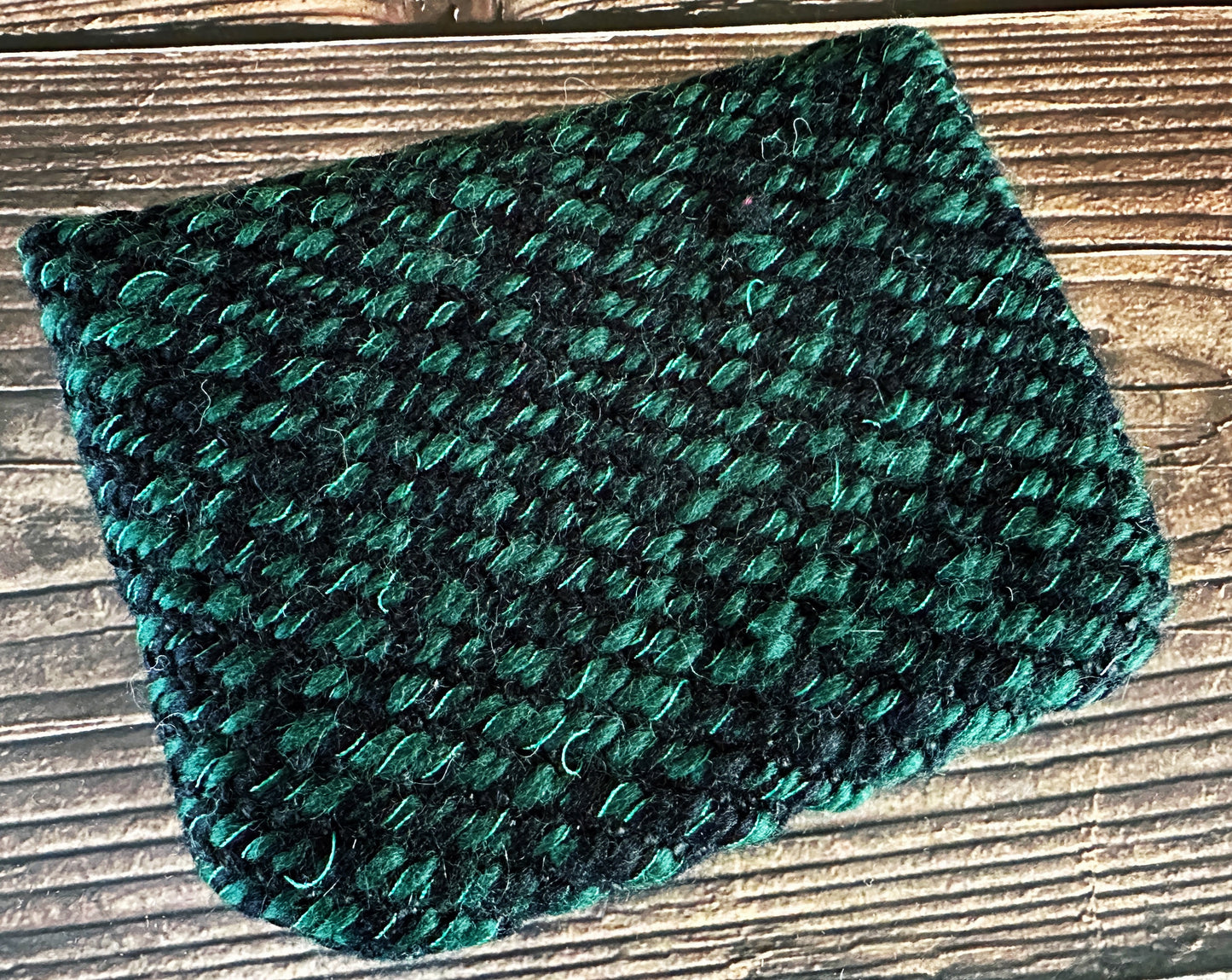 Dark Academia and Book Lover & Woven Wool Simple Card Wallet