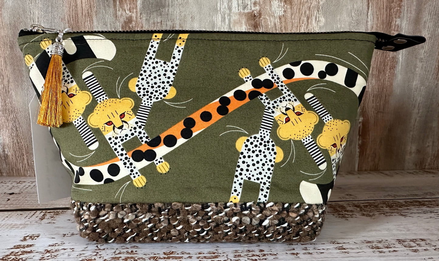 Baby Cheetahs Small Open Wide Bag