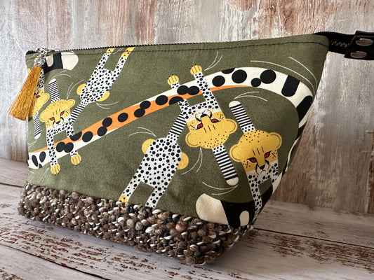 Baby Cheetahs Small Open Wide Bag