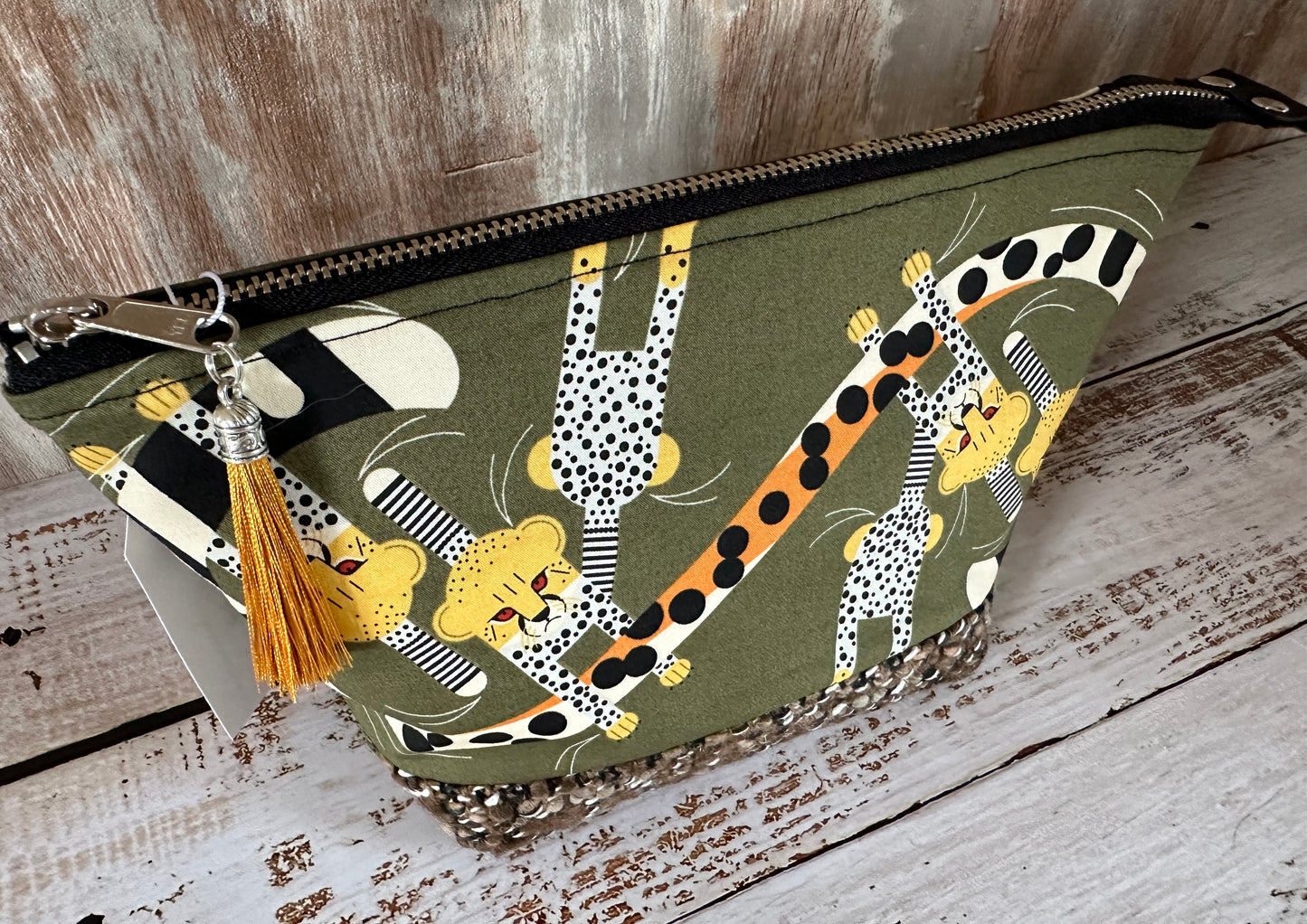 Baby Cheetahs Small Open Wide Bag