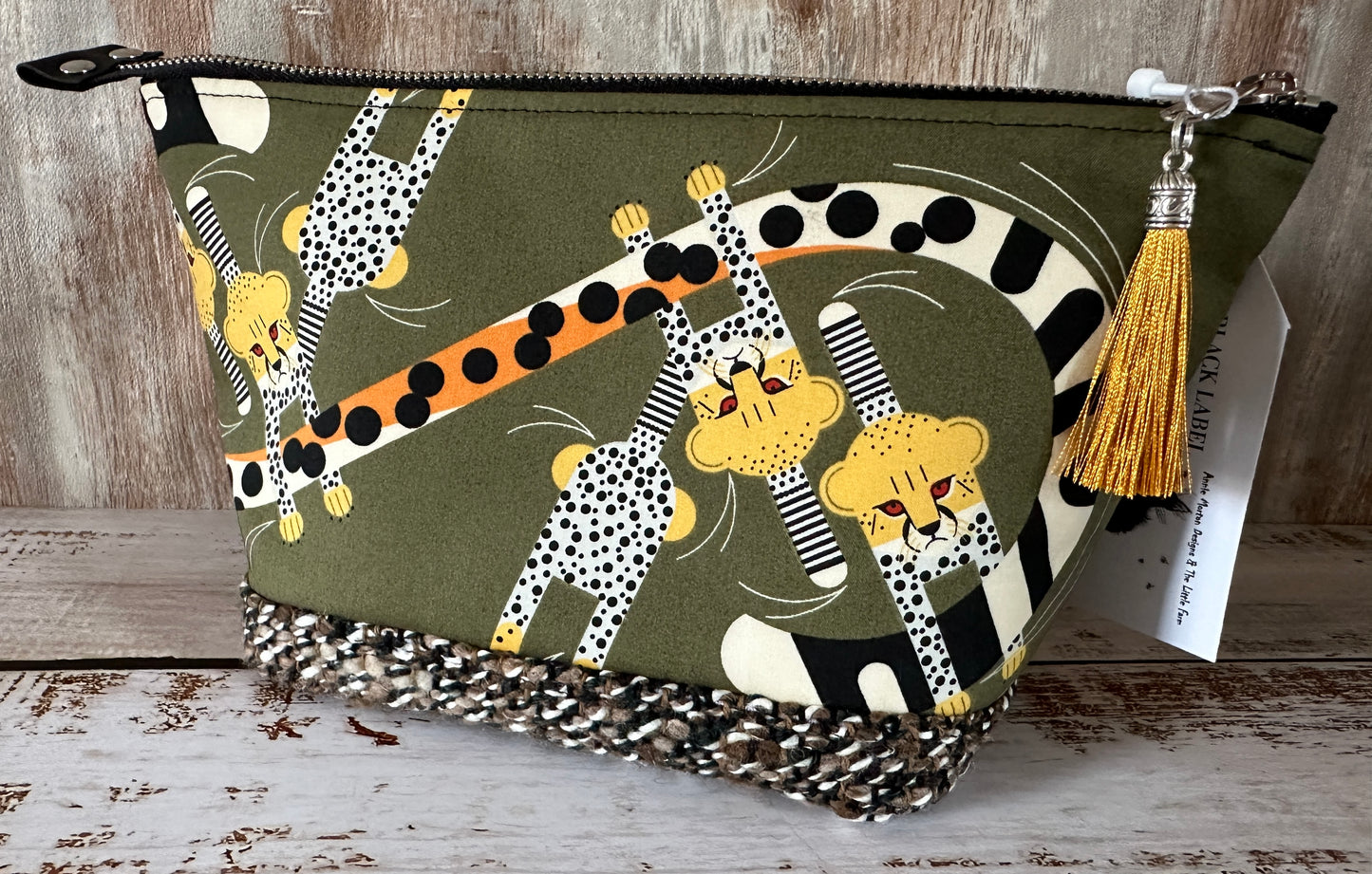 Baby Cheetahs Small Open Wide Bag