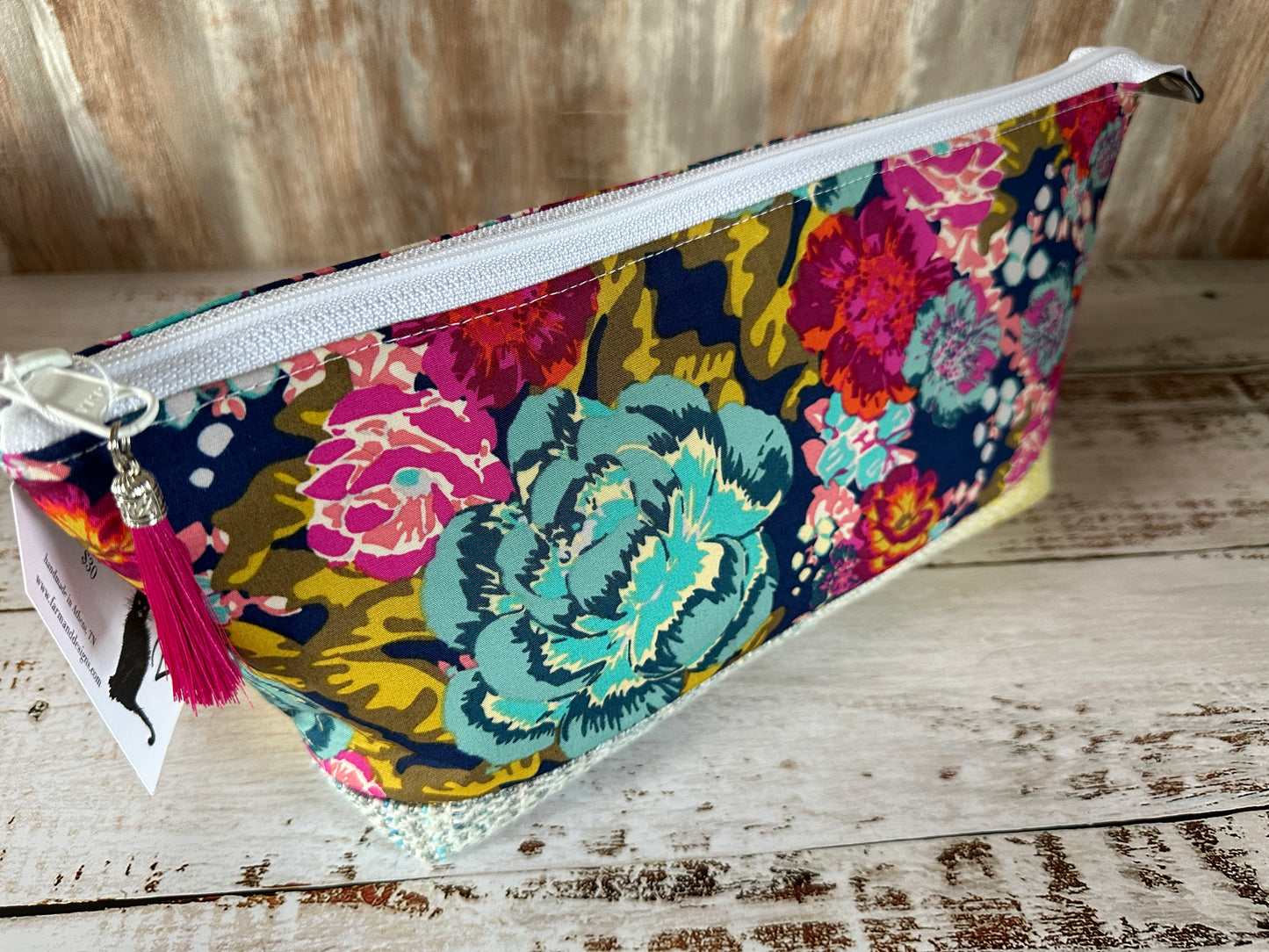 Peony Garden Large Open Wide Bag