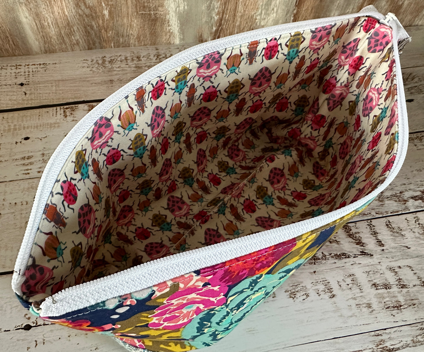 Peony Garden Large Open Wide Bag