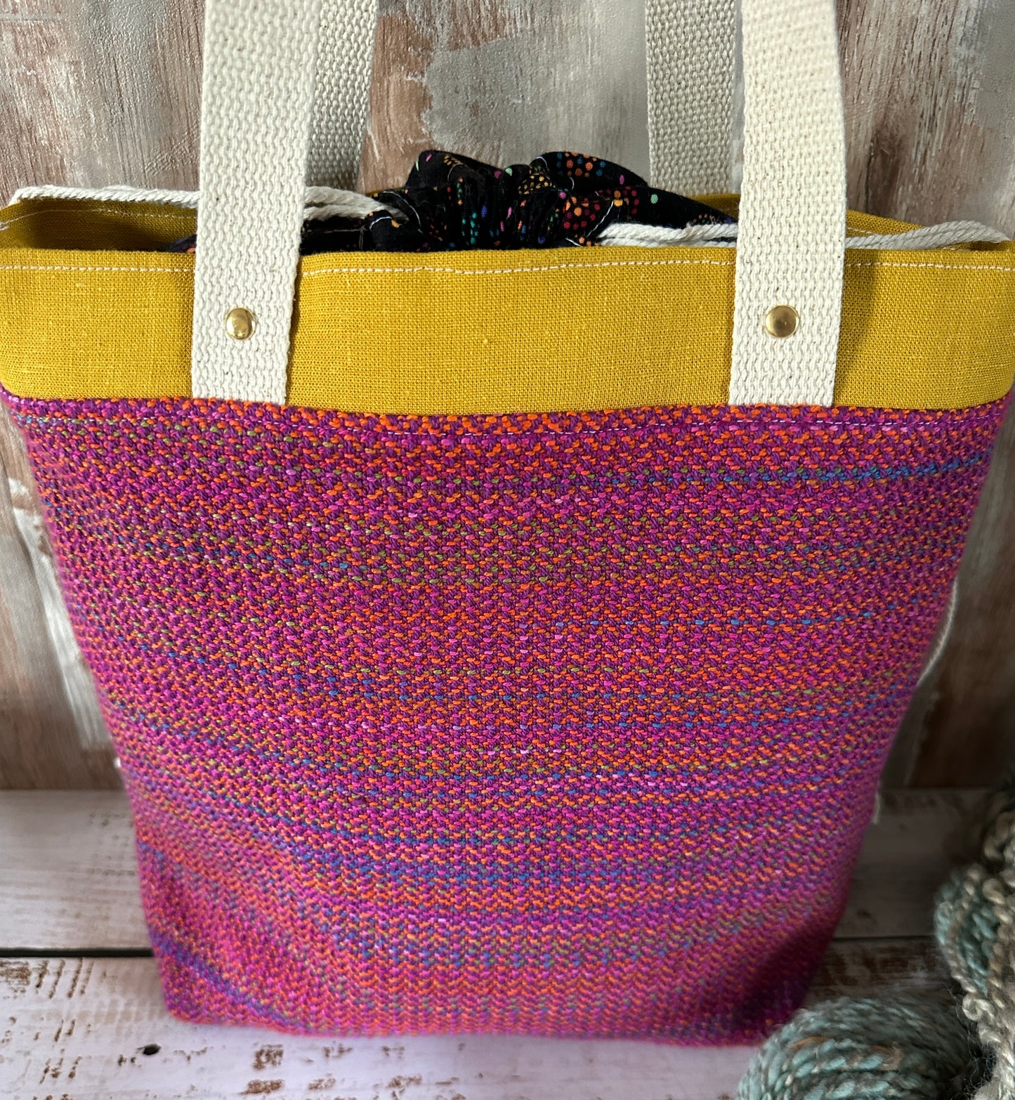 Pink Flamingo Medium Deluxe Project Bag
