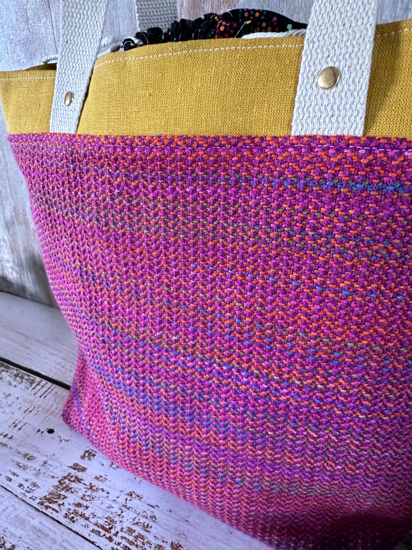 Pink Flamingo Medium Deluxe Project Bag