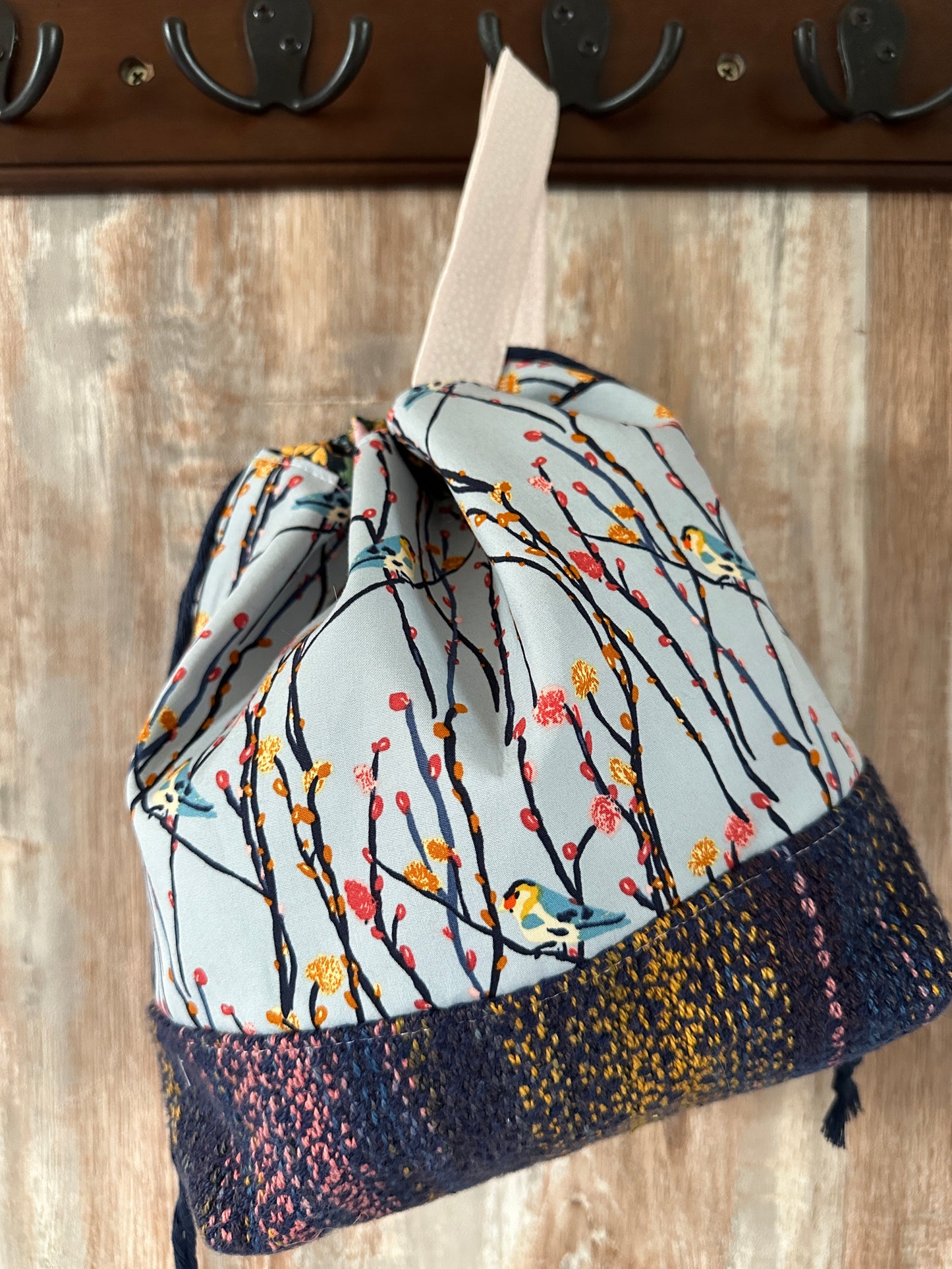 Blue Birds Medium Project Bag