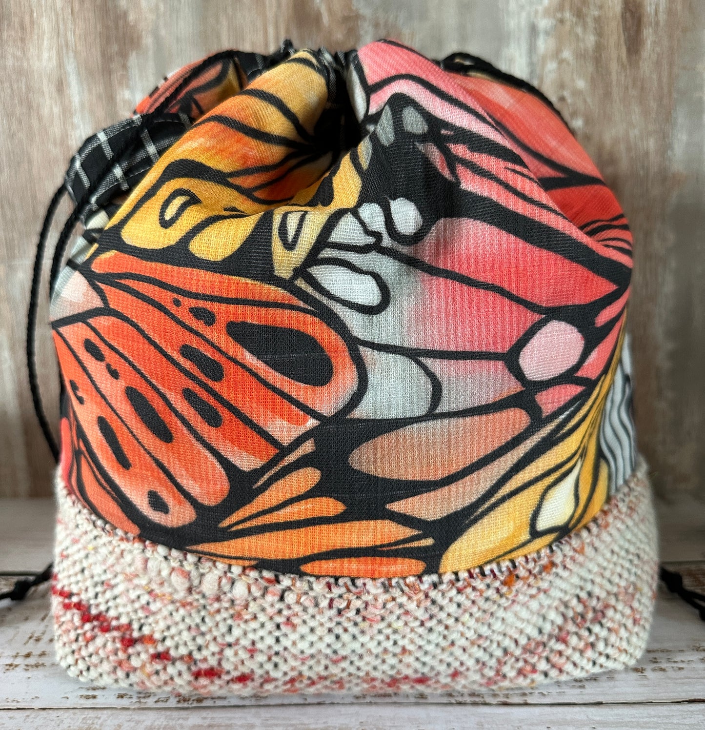Monarch Wings Large Project Bag