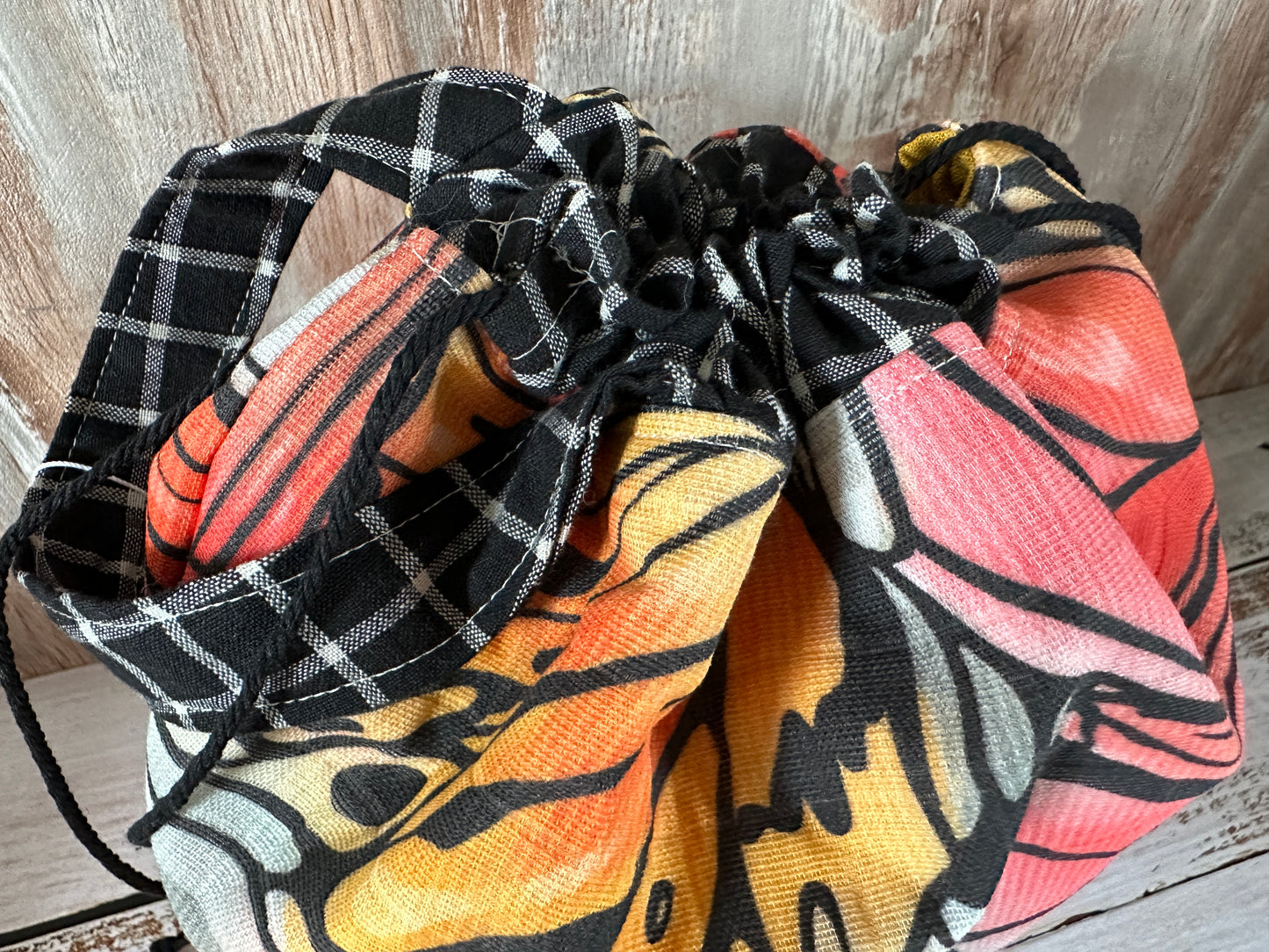Monarch Wings Large Project Bag