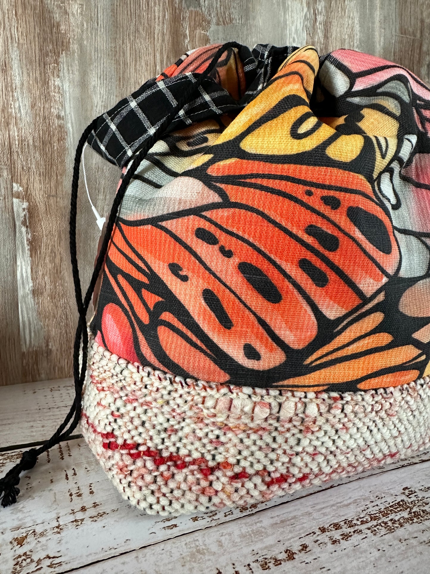 Monarch Wings Large Project Bag