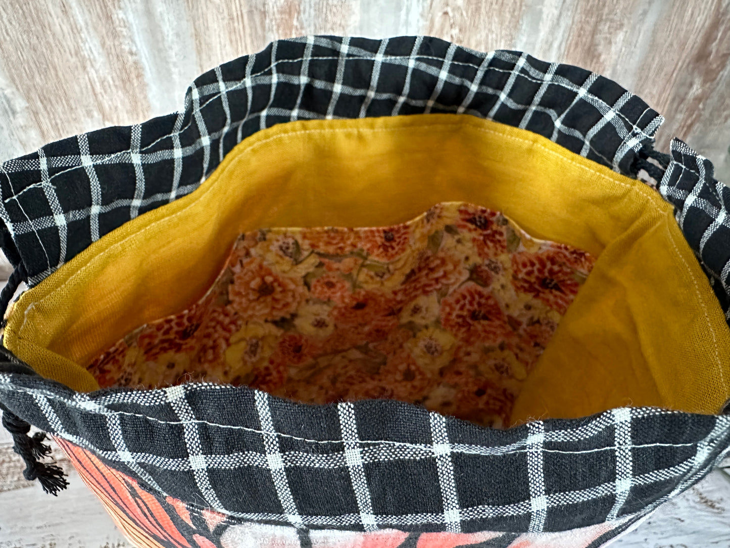 Monarch Wings Large Project Bag