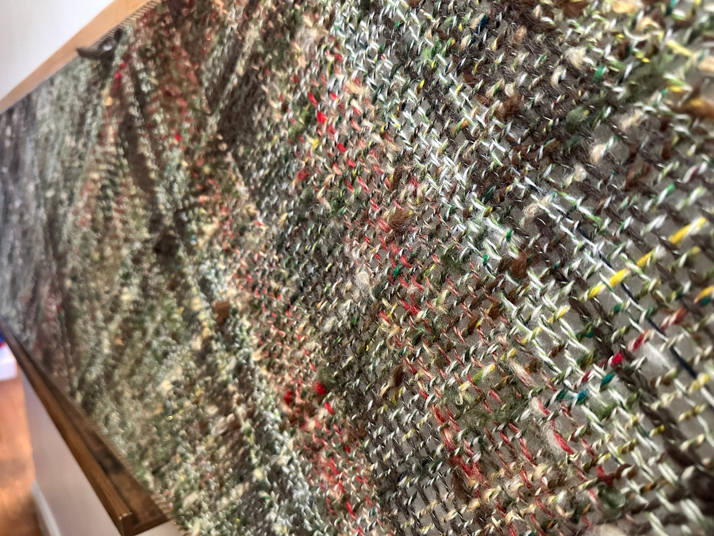 Grandmother Tree ~ Handspun & Handwoven Shawl