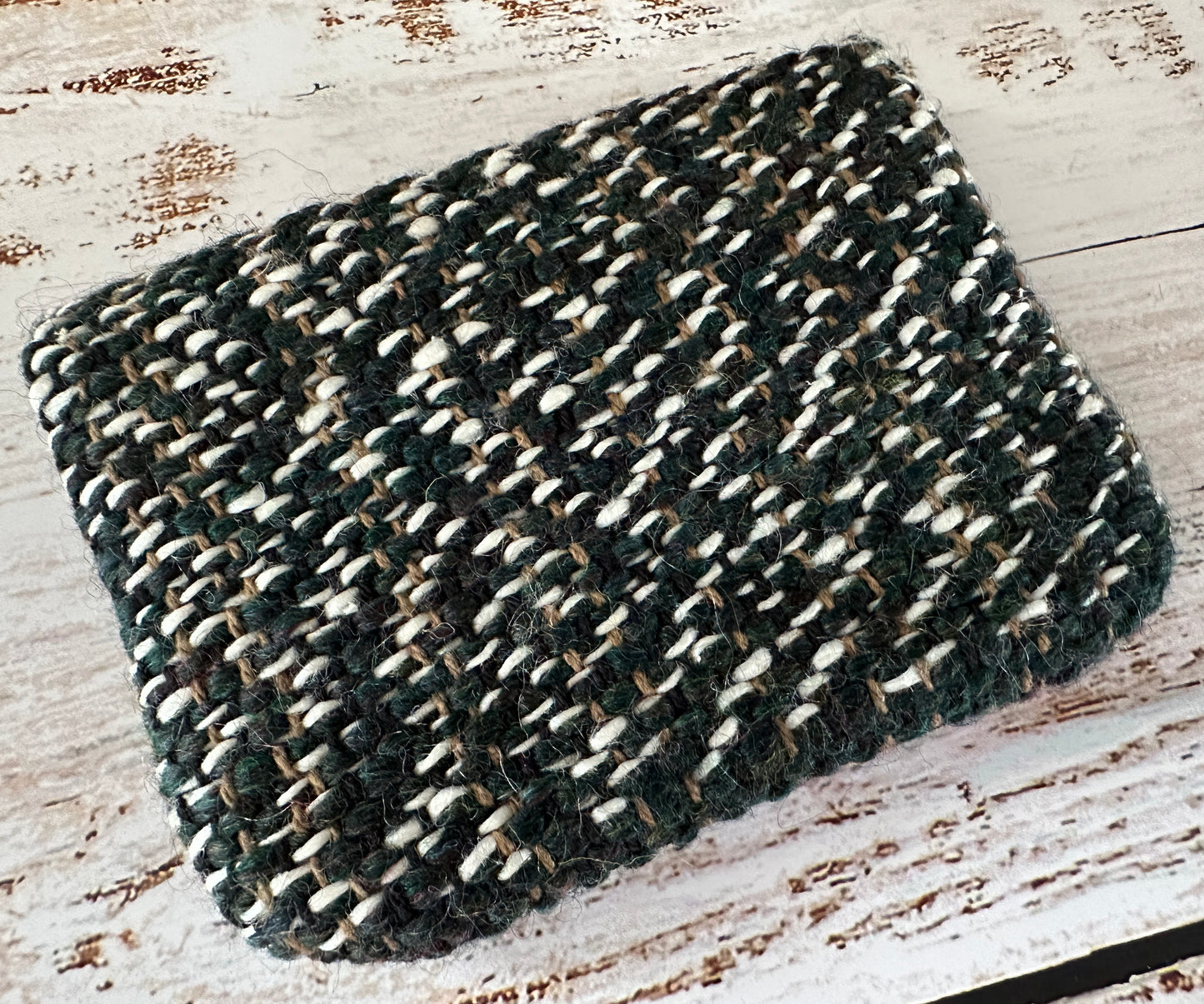 Green Library Simple Card Wallet ~ Black Label
