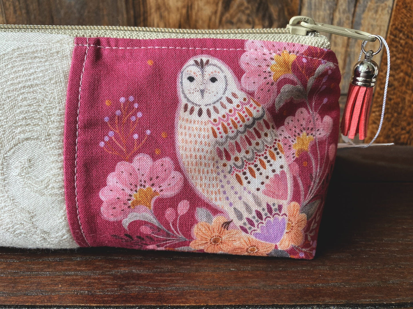 Owl and Rabbit Long and Lean Zipper Bag