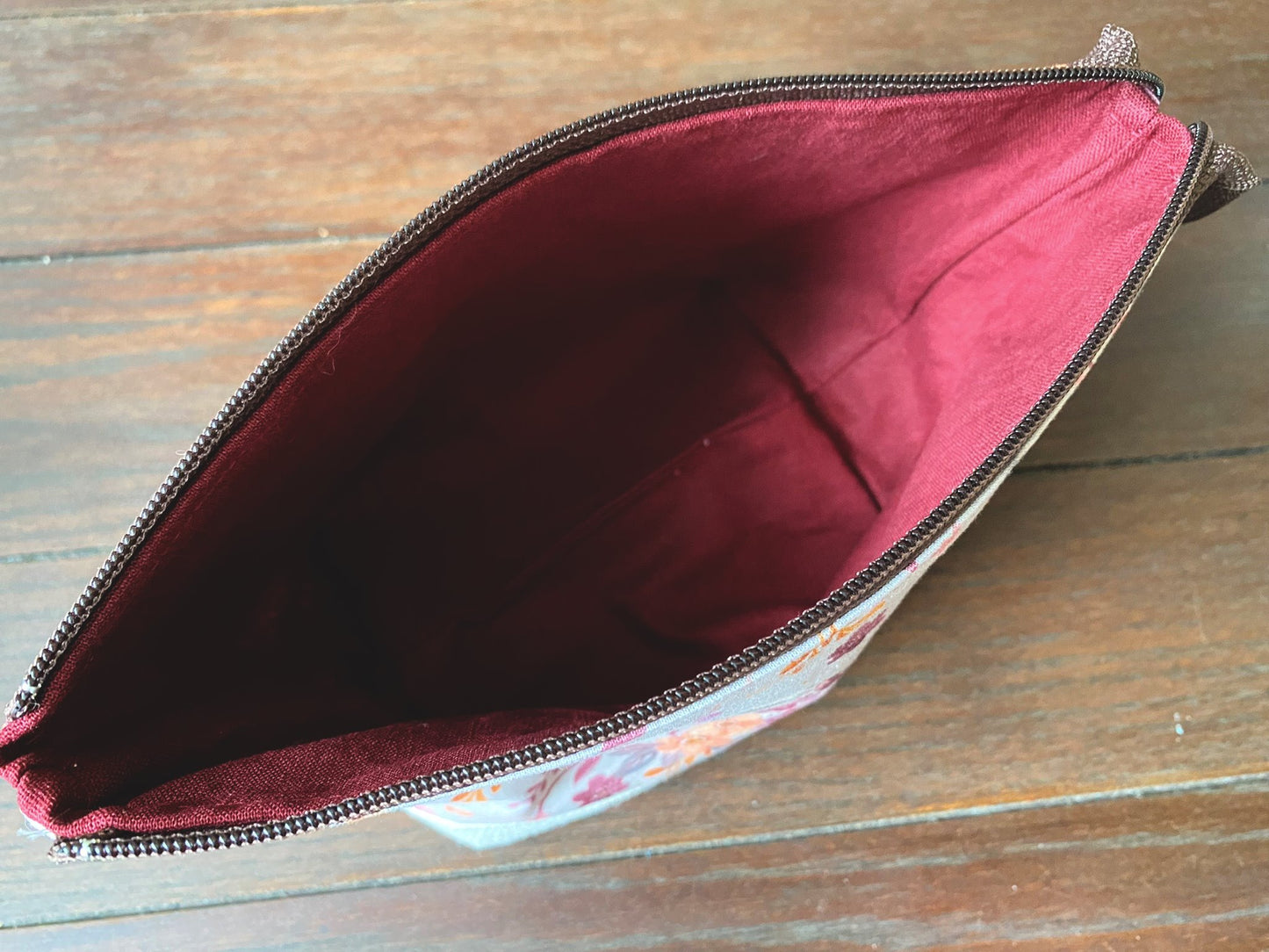 Squirrel and Woodland Friends Small Open Wide Spindle Bag
