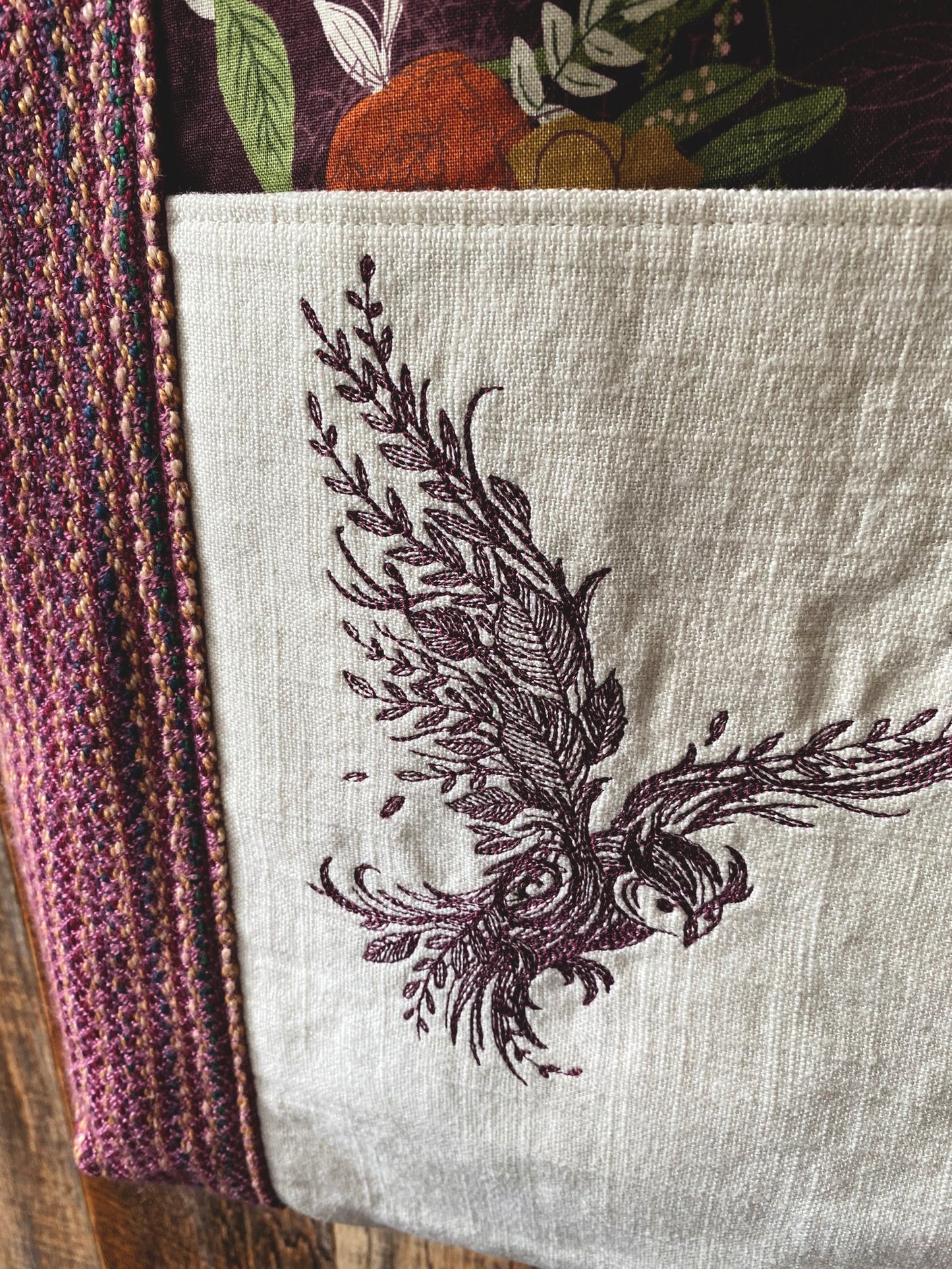 Fierce Owl Tote/Book Bag
