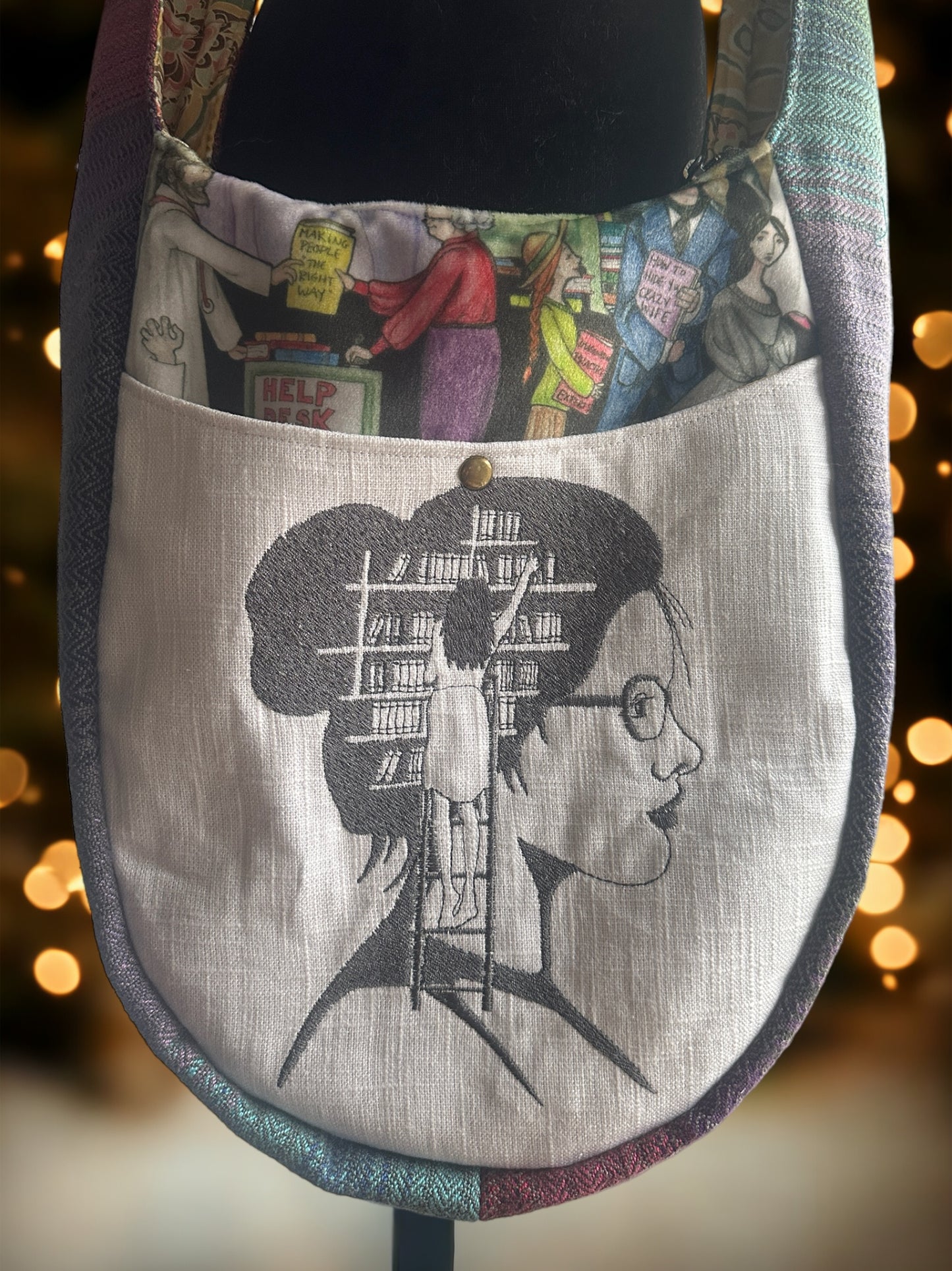 The Reader and The Classics Boho Crossbody Bag