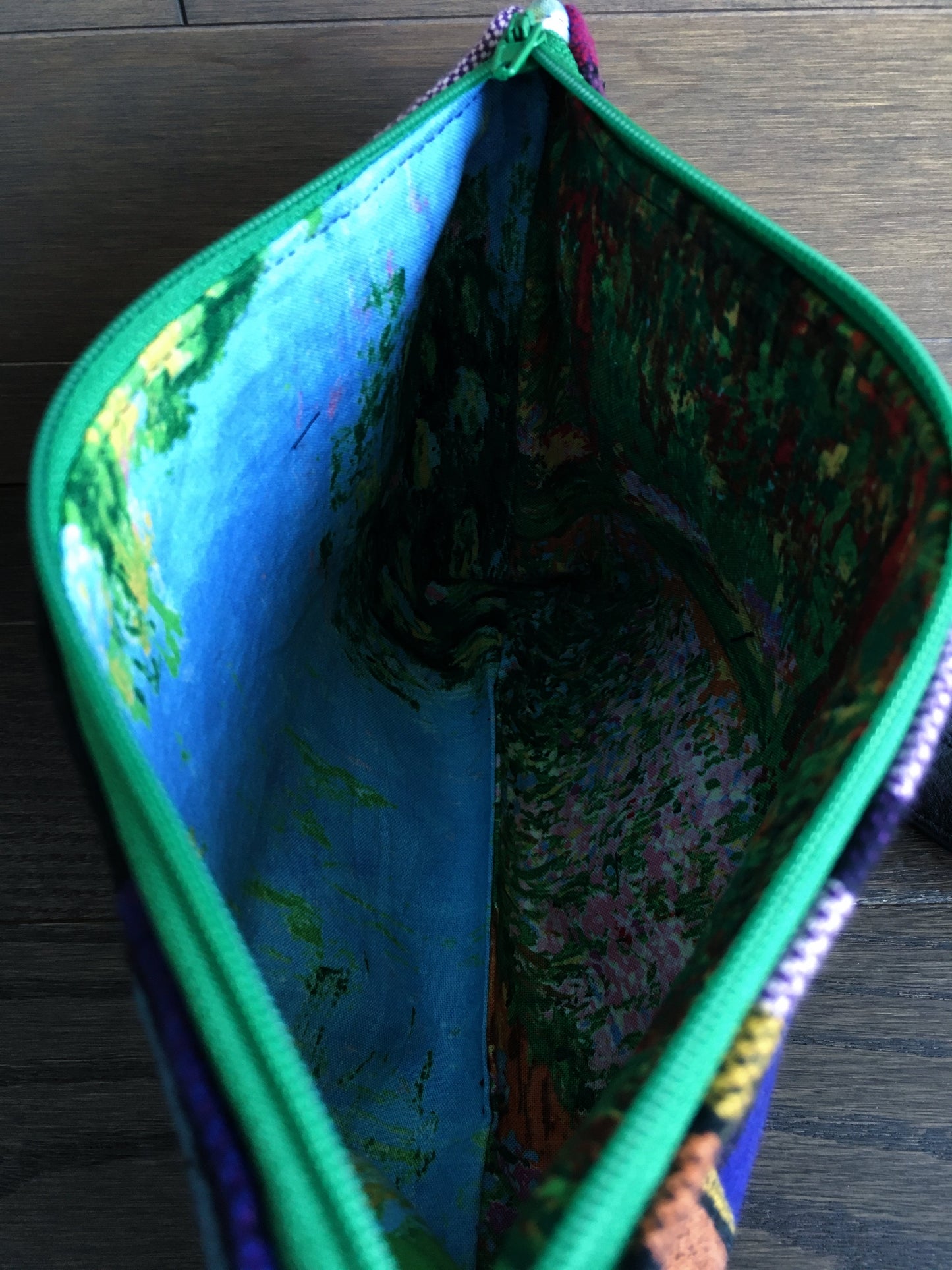 Rainbows and Dandelions Grab-and-Go Zipper Bag