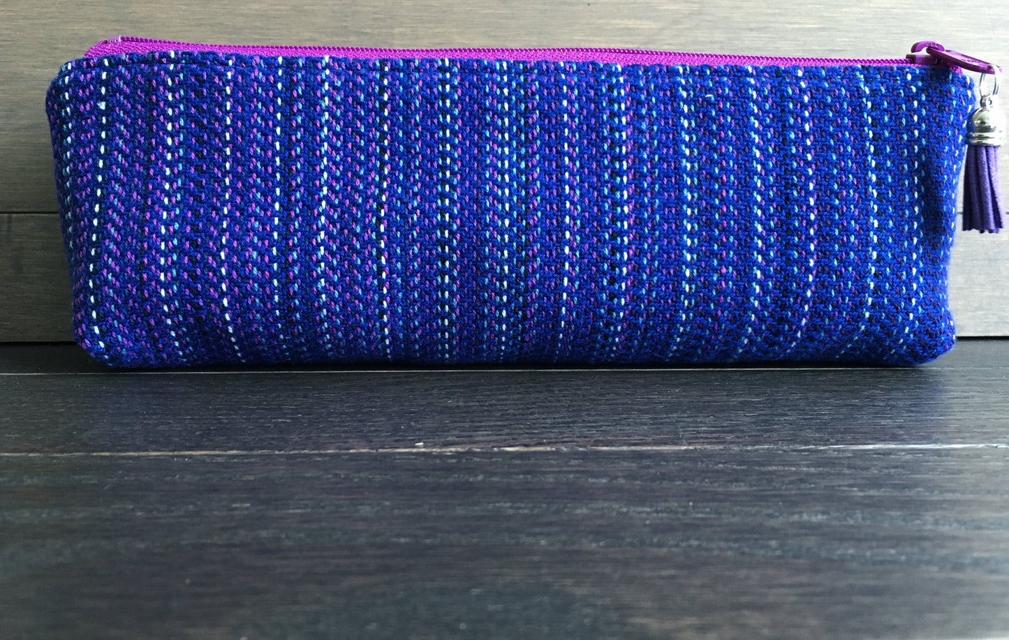 Violet Rainbow Dandelions Long and Lean Zipper Bag