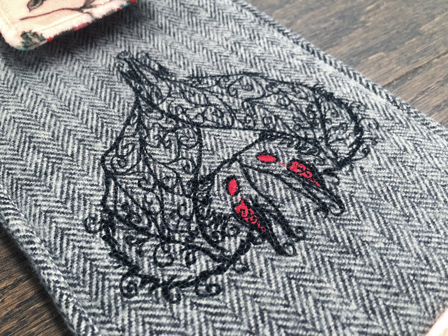 Bat Love! Phone Pouch with Internal Card Pocket