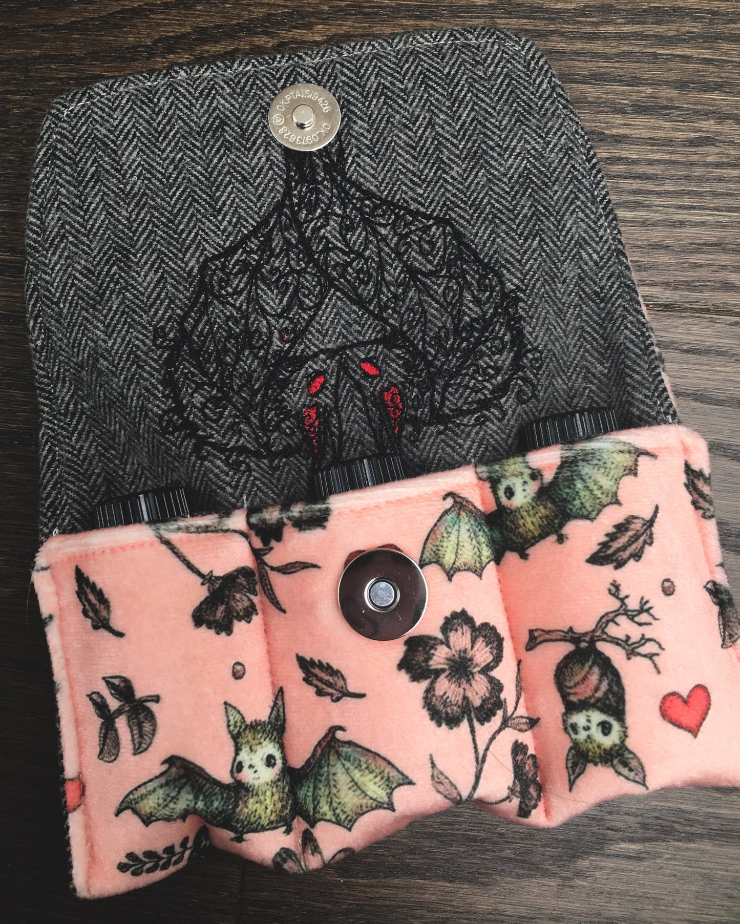 Bat Love! Essential Oil Day Pouch