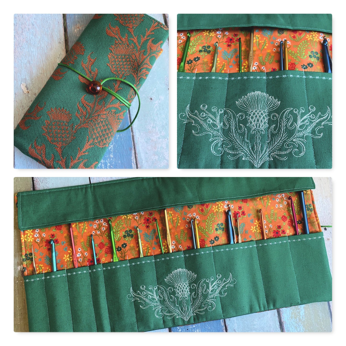 Thistles Needle or Hook Roller Organizer